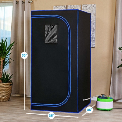 Taşınabilir Katlanır Kişisel Buhar Sauna Çadırı Tam Boy