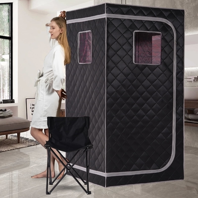 Detoks Terapisi Tam Boy 1 Kişi Tam Vücut Kilo Kaybı Kızılötesi Sauna Çadırı 1300W