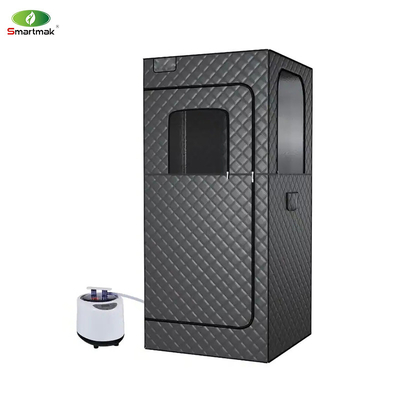 Zaman kontrolü ile taşınabilir su geçirmez kumaş buhar saunası 1500W Güç Renk çeşitliliği