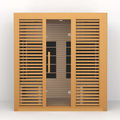 2700W Hemlock Wood 4 Kişilik Uzak Kızılötesi Sauna Kilo Verme