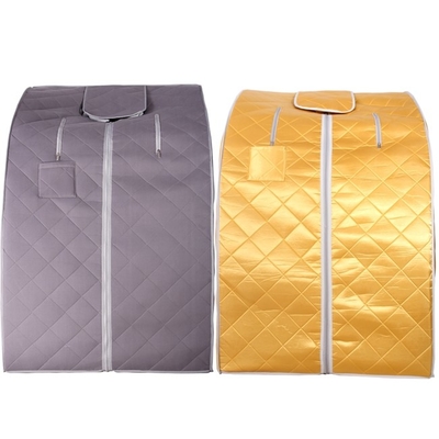 Katlanabilir 1 Kişilik Isı Dalgası Kızılötesi Sauna Evde Taşınabilir Sauna