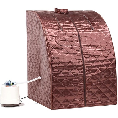Taşınabilir Bireysel Buhar Sauna Ev Vücut Zayıflama Detoksu için 1 Kişilik Buhar Odası