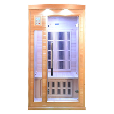Ev İçin Kapalı Ahşap 1 Kişilik Kızılötesi Sauna