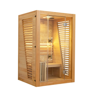 Ahşap Buharlı Sauna 2 Kişilik Kapalı Geleneksel