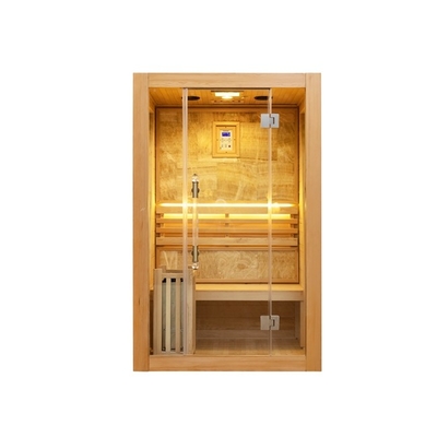 Ahşap Buharlı Sauna 2 Kişilik Kapalı Geleneksel