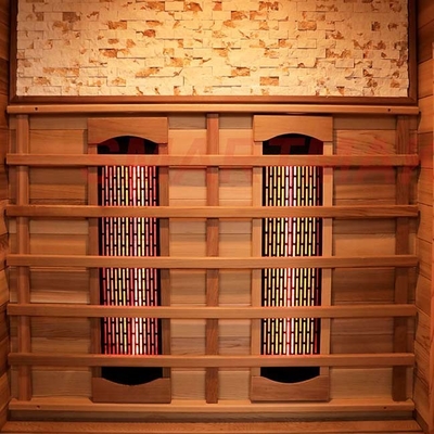 2 Kişilik Kapalı Tam Spektrum Isıtıcı Red Cedar Far Infrared Sauna Odası