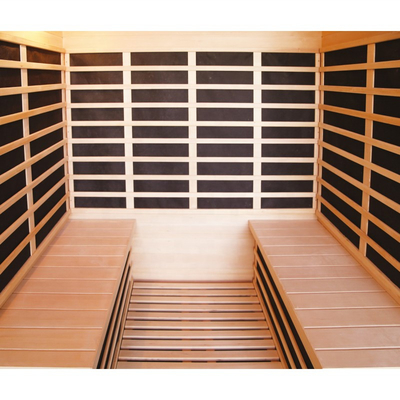 Baldıran Ahşap Karbon Panel 4 Kişilik Uzak Kızılötesi Kuru Sauna Odası