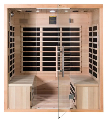 Baldıran Ahşap Karbon Panel 4 Kişilik Uzak Kızılötesi Kuru Sauna Odası