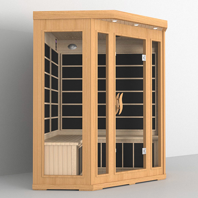 Ev İçin 3 - 5 Kişilik Seramik Isıtıcı 2300W Kızılötesi Kuru Sauna Odası