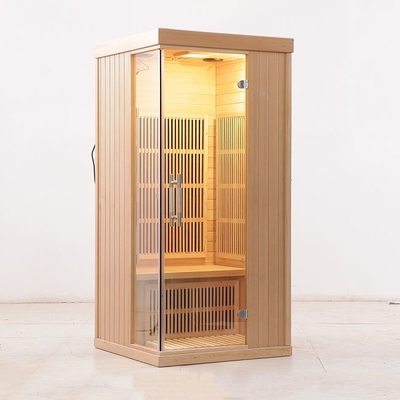 Ev 1350W için Karbon Panel Isıtıcı Kızılötesi Kuru Sauna Odası