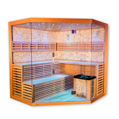 6kw Sobalı Kapalı Buharlı Ev Sauna Odası 4 - 6 Kişilik