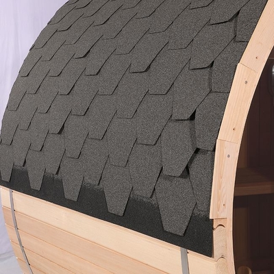 6 Kişilik OEM Masif Ahşap Açık Geleneksel Buhar Varil Sauna