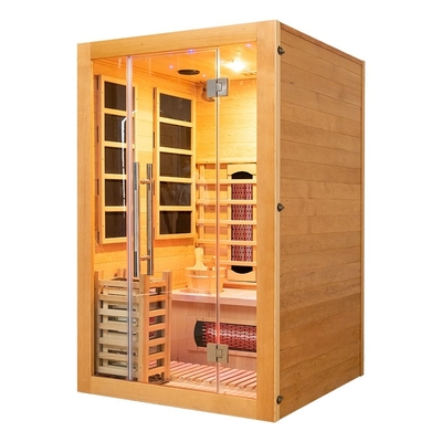 Geleneksel Kombine Kızılötesi Buharlı Sauna 2 Kişilik