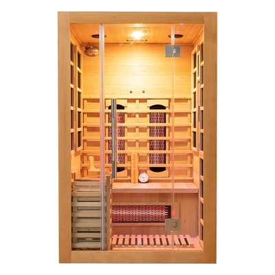 Geleneksel Kombine Kızılötesi Buharlı Sauna 2 Kişilik