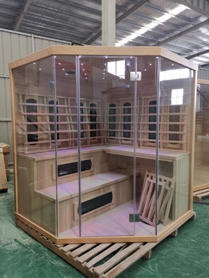 4 Kişilik Kızılötesi Sauna Ve Buhar Kombine Odası Kapalı