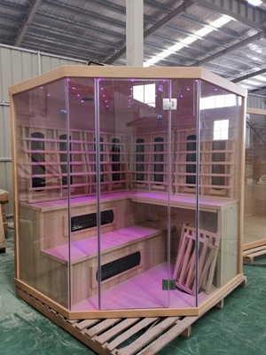 4 Kişilik Kızılötesi Sauna Ve Buhar Kombine Odası Kapalı