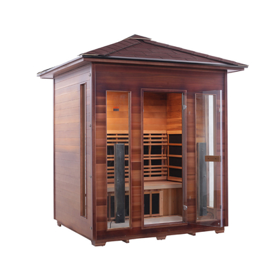 Karbon Panel Isıtıcı 4 Kişilik Kızılötesi Sauna Dış Mekan