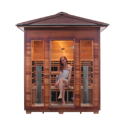 Karbon Panel Isıtıcı 4 Kişilik Kızılötesi Sauna Dış Mekan