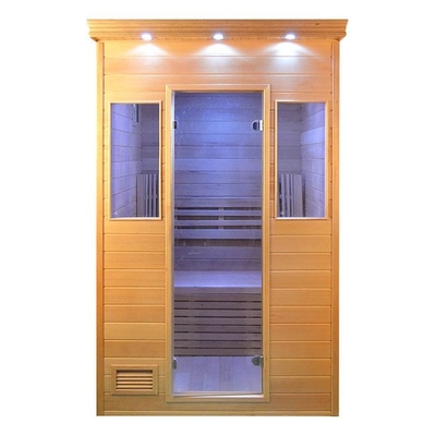 6KW Sobalı Çok Boyutlu İsteğe Bağlı Masif Ahşap Buhar Sauna Odası