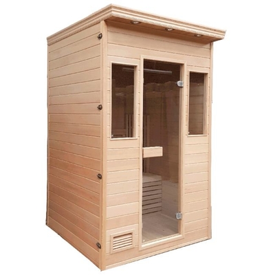 6KW Sobalı Çok Boyutlu İsteğe Bağlı Masif Ahşap Buhar Sauna Odası