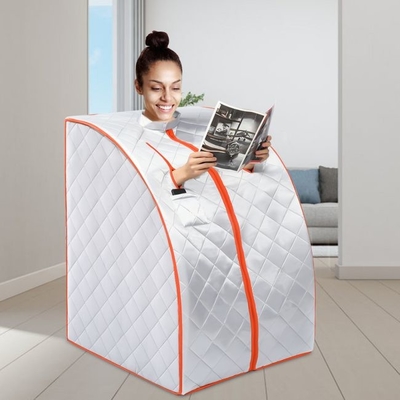 Ev SPA Hava İyonlaştırıcılı Hafif 1 Kişi Uzak Kızılötesi Taşınabilir Sauna Kullanın