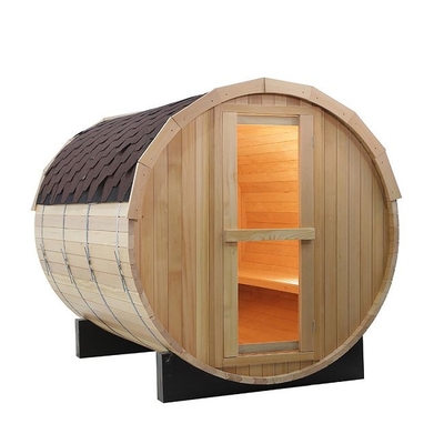 Geleneksel Soba Isıtıcı Katı Ahşap Açık Varil Sauna Odası Desteği OEM