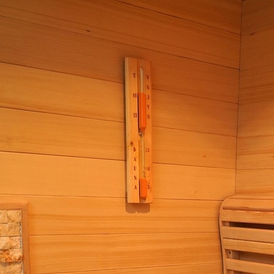 Hemlock Elektrikli Soba Isıtıcı Kapalı Ahşap Buhar Sauna Odası 2 Kişilik