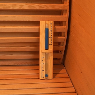 3KW Ev İç Mekan Kullanımı 2 Kişilik Geleneksel Buhar Ahşap Sauna Odası