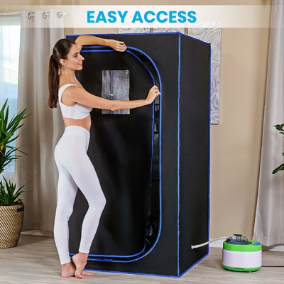Taşınabilir Katlanır Kişisel Buhar Sauna Çadırı Tam Boy