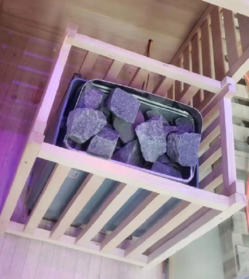 Yatak Odası Köşe Buhar Sauna Odası Büyük Kapasiteli Aile 8 Kişilik Kullanım