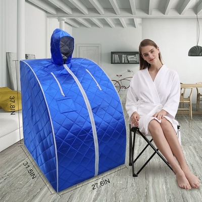 Detoks Gevşeme Kişisel Uzak Kızılötesi Ayak Silindirli Taşınabilir Sauna