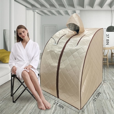 Smartmak 1050W Ev İç Mekan 1 Kişilik Uzak Kızılötesi Şapkalı Sauna Çadırı