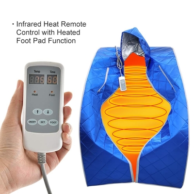 1050W Kapalı Kilo Uzak Kızılötesi Sauna Çadırı Taşınabilir