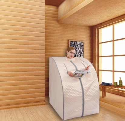 Kilo Kaybı Gevşeme Taşınabilir Uzak Kızılötesi Sauna Çadırı Ev Kullanımı 1 Kişi