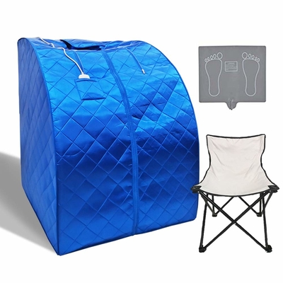 1050W Katlanabilir Kapalı Kilo Kaybetme Taşınabilir Sauna Tek Kişi Relax