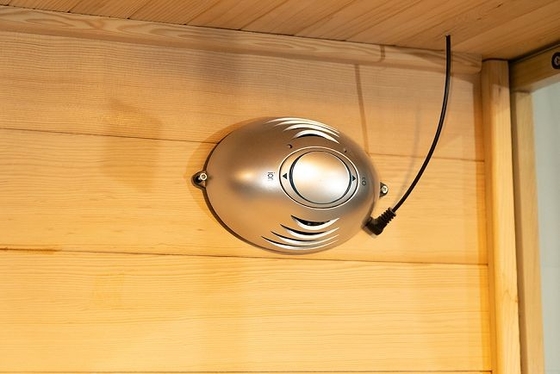 Muhteşem 3 Kişilik Kapalı Ahşap Geleneksel Buhar Ve Kızılötesi Sauna Kombine