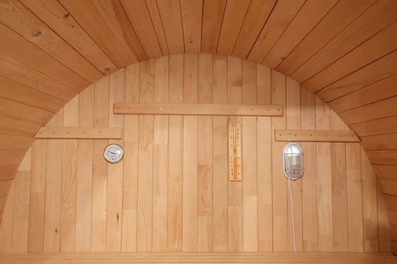 6KW Sobalı Büyük Masif Ahşap Geleneksel Buhar Açık Varil Sauna