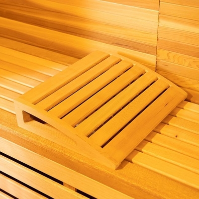 9KW Elektrikli Soba ile OEM ve ODM Ahşap Açık Kuru Sauna