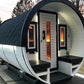 Kurulumu Kolay Red Cedar Barrel Sauna Açık 8 Kişilik