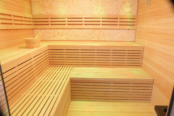 5 - 8 Kişilik Geniş Alan Ev Ticari Kapalı Geleneksel Buhar Sauna Odası