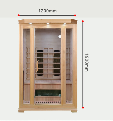 110 - 240V Hemlock Ev Sauna Odası Paketleme 26 / 54PCS Zaman Aralığı 0-60 Dakika