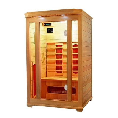 2 Kişilik Dikdörtgen Ev Sauna Odası 1750W Güç 20 '/ 40' HQ26 / 54 ADET Paketleme
