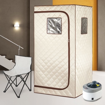0-99 dakikalık ev spa rahatlaması için taşınabilir buhar sauna çadırı