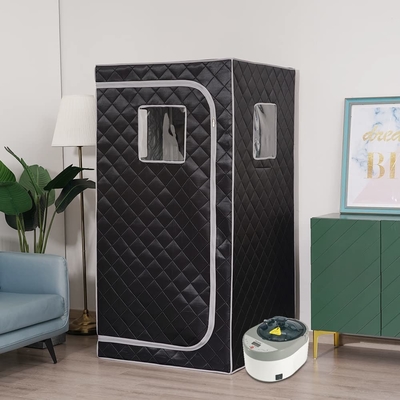 Mini Kişisel Sauna Çadırı Tam Boyutlu Taşınabilir Buhar Sauna Çadırı Ev Spa için