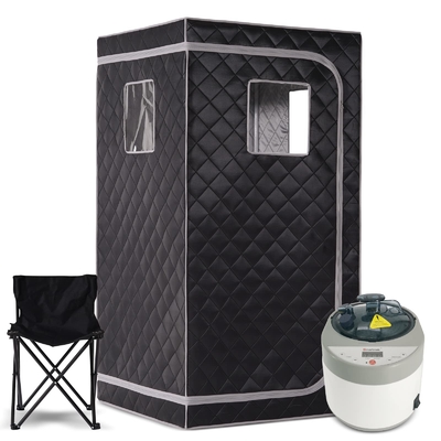 1500W 4L Tam Vücut Ev Taşınabilir Buhar Saunası Zaman Kontrolü 0 - 99 Dakika