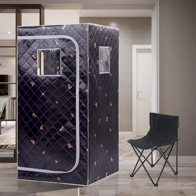 Detox tedavisi için 1500W Tam Vücut Ev Taşınabilir Buhar Sauna Çadırı