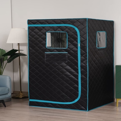 Zaman kontrolü ile 4L taşınabilir buhar sauna çadırı 0-99 dakika