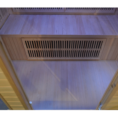 Kuru Ahşap Sauna Modern Lüks Uzak Kızılötesi Sauna 2700W