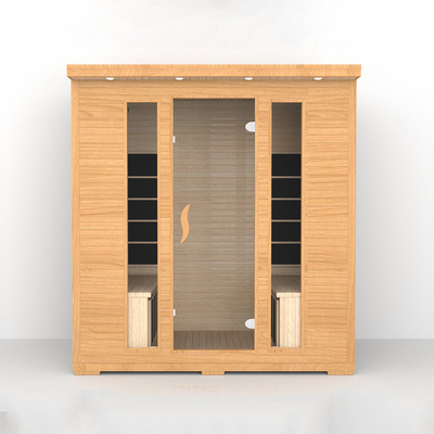 Kırmızı Sedir 4 kişilik kızılötesi sauna ev uzak kızılötesi sauna odası