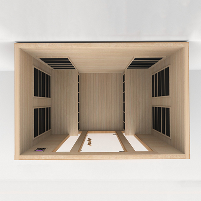 Kırmızı Sedir 4 kişilik kızılötesi sauna ev uzak kızılötesi sauna odası